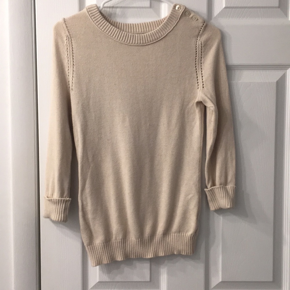 Beige Banana Republic Sweater